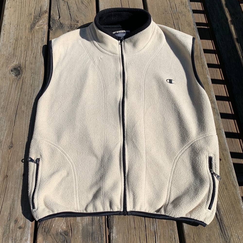 Champion fleece vest